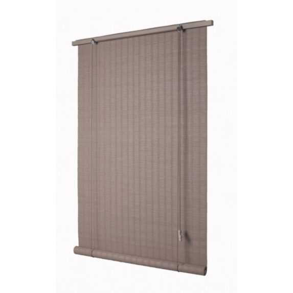 Store enrouleur intérieur/extérieur moka L.1xH.2m