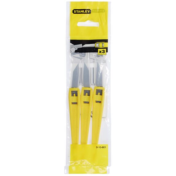 Scalpel coupe-tout - carte de 3pcs - STANLEY