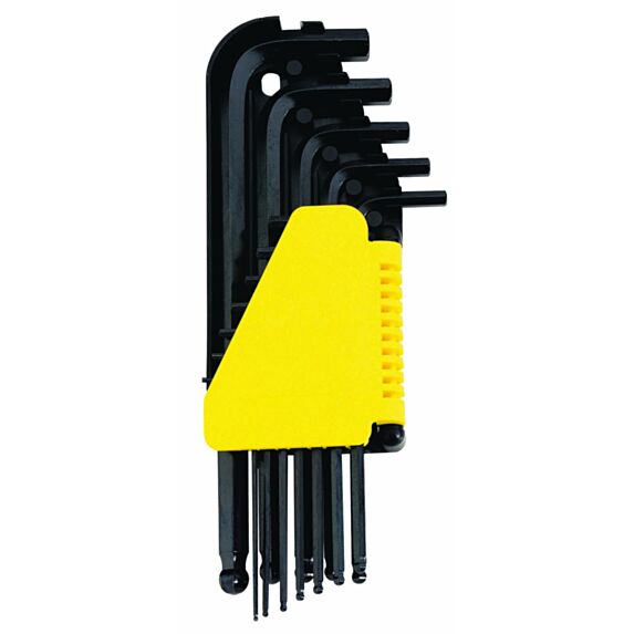 9 Clés allen à tête sphérique - STANLEY