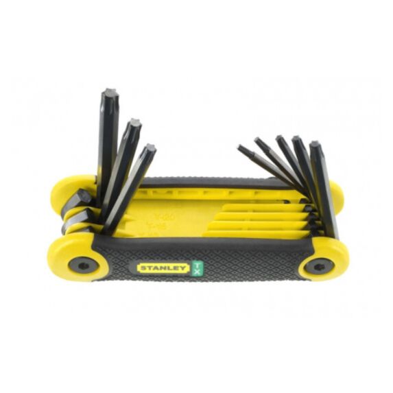 8 Clés mâle Torx 9-10-15-20-25-27-30-40mm - STANLEY