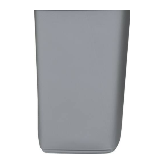 Poubelle Swing 50L noir/gris - CURVER