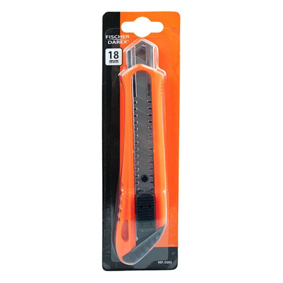 Cutter à lame cassable 18 mm - FISCHER DAREX