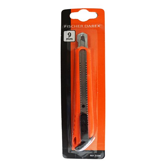 Cutter à lame cassable 9 mm - FISCHER DAREX