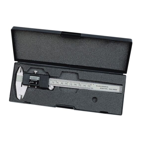 Pied à coulisse digital inox 150mm + 1 réglet 150mm - FISCHER DAREX