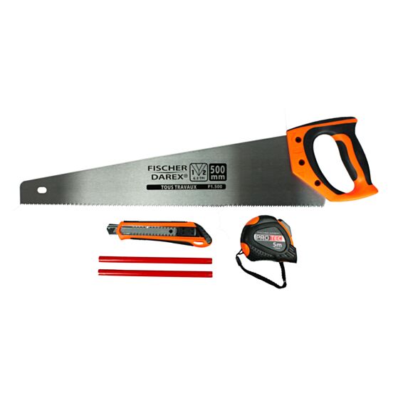 KIT SCIE MESURE CUTTER CRAYON 