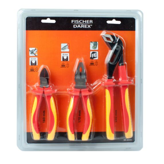 Pince isolee x3 vde 100v