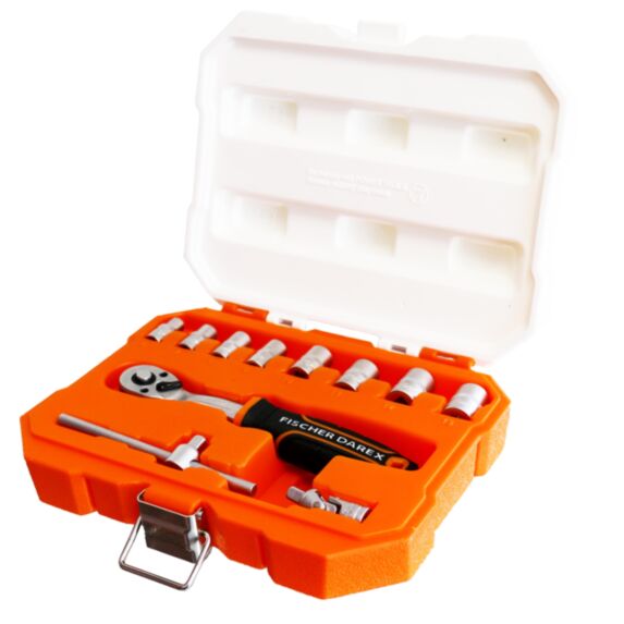 COFFRET SERRAGE CLIQUET 1/4 11 PCS