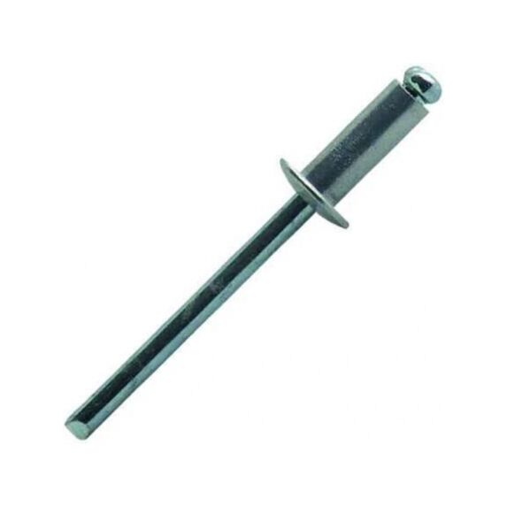 rivets aveugle 4.8x8 x96 pcs alu acier tête plate - FISCHER DAREX
