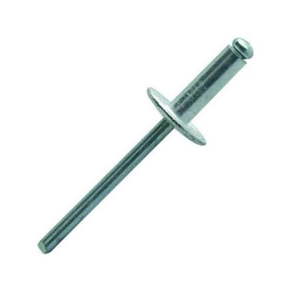 rivets aveugle 4.8x10 x48 pcs alu acier tête large - FISCHER DAREX