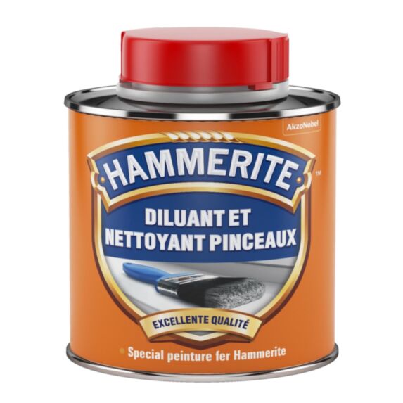 Diluant Nettoyant Pinceaux Spécial Peinture Fer 0,25L - HAMMERITE