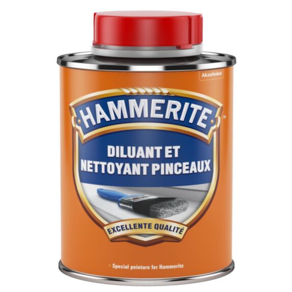 Diluant Nettoyant Pinceaux Spécial Peinture Fer 1L - HAMMERITE