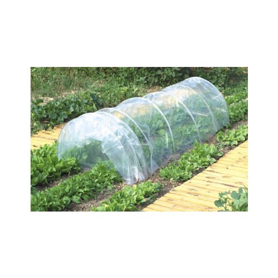 Tunnel accordéon film  (arceaux métal) 0,60x0,45x3m - NORTENE