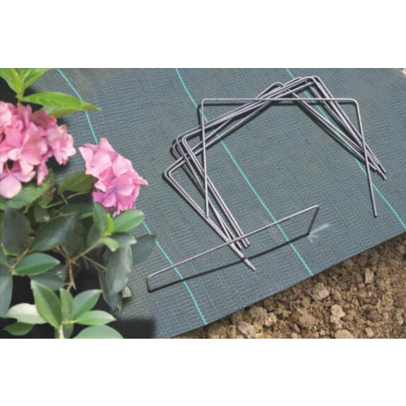 20 agrafes métalliques 0,20x0,25x0,20m FIXSOL XL - INTERMAS