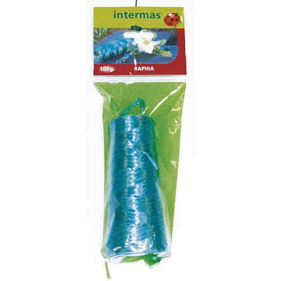 Rafia synthétique en bobine 100gr - INTERMAS