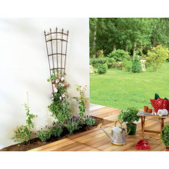 Royal trellis 0.60x1.50m Trellis éventail métal décoratif