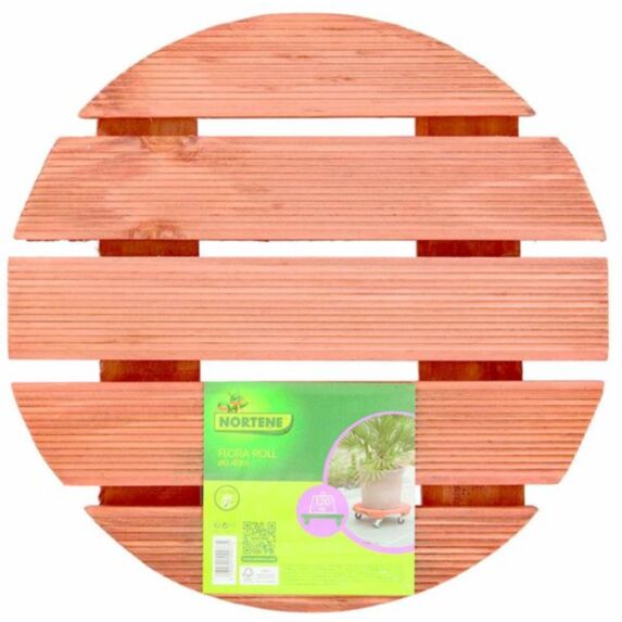 Support roulant flora roll bois ø 0,40m