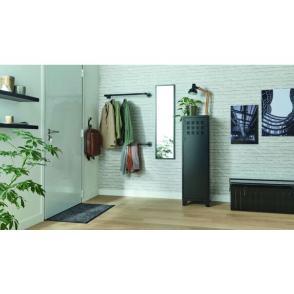 Cantine Action métallique noire 55x100x40cm - PIERRE HENRY