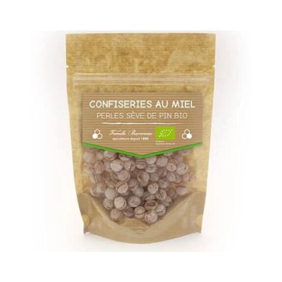 Bonbons perles seve de pin bio