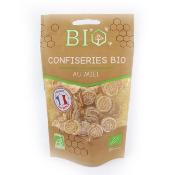 Bonbons pastille au miel bio