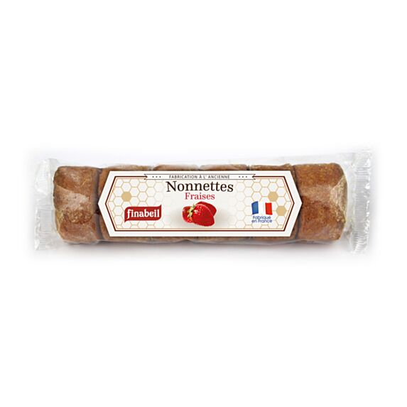 Nonnettes fourrées fraise x 6 200G