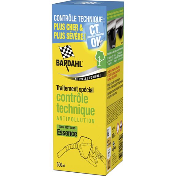 Traitement contrôle technique essence - BARDAHL