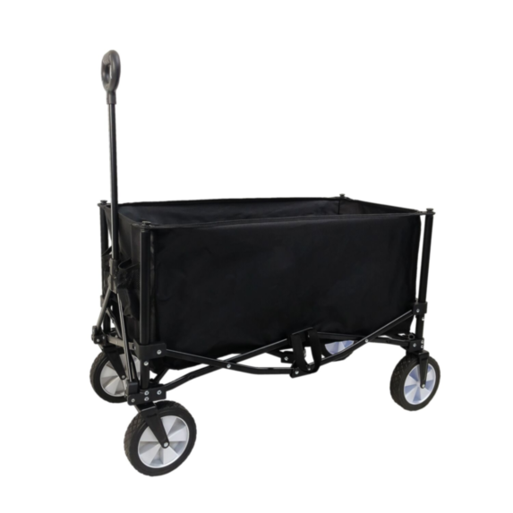 Chariot de transport pliant Easy acier noir