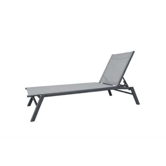 Bain de soleil Relaxo métal gris