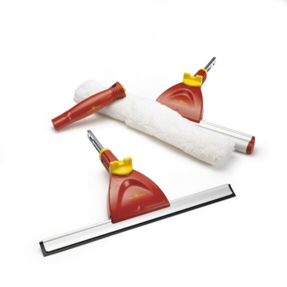 set d’entretien des vitres + manche multi-star  - OUTILS WOLF