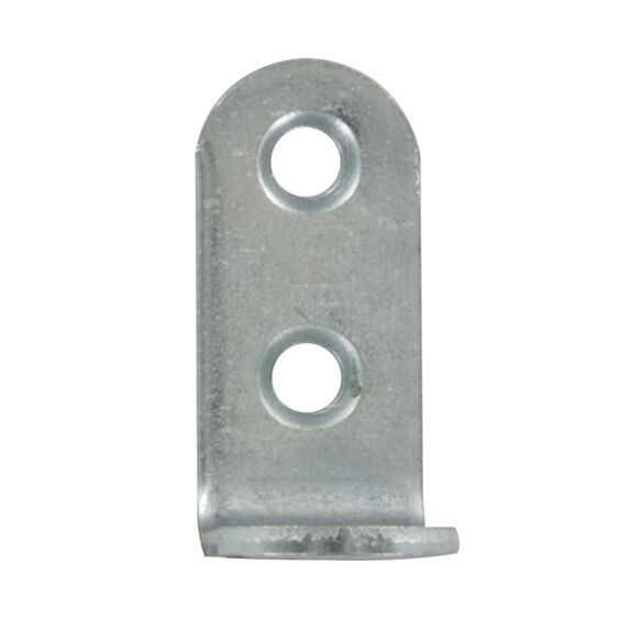 Lot de 4 équerres de chaise à bouts ronds assemblage en applique à visser l30xh30xp15mm - CIME