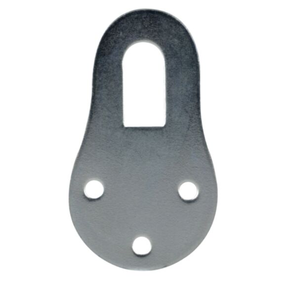 Attache élément 40x22mm acier zingué x4