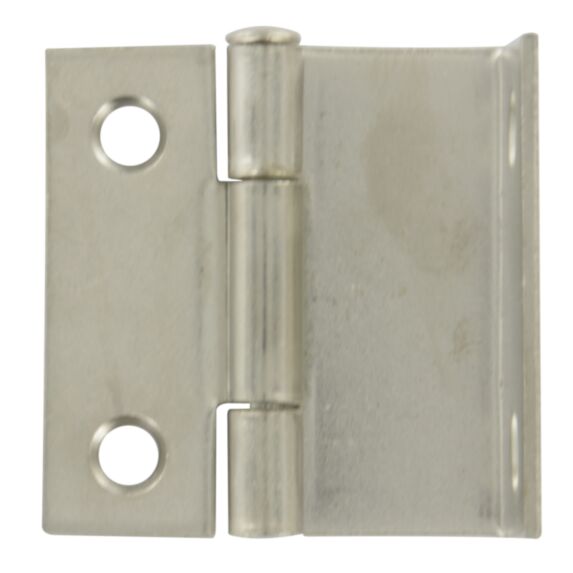 Lot de 2 charnières coudées à visser pour porte