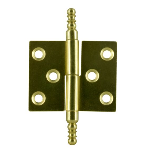 Lot de 2 paumelles rustiques droite pour porte gauche pour porte bois démontable à visser