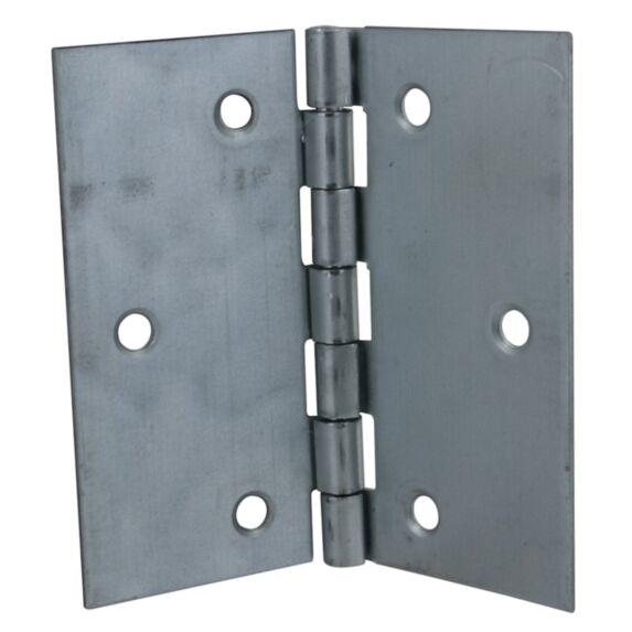 Lot de 2 paumelles droites pour porte gauche à visser 