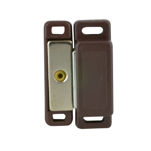 Loqueteau magnétique rectangulaire à visser à pattes force 8kg fermeture pour porte de meuble