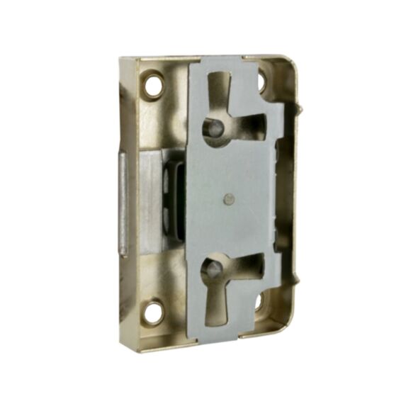 Serrure en applique droite/gauche axe 20mm acier nickelé