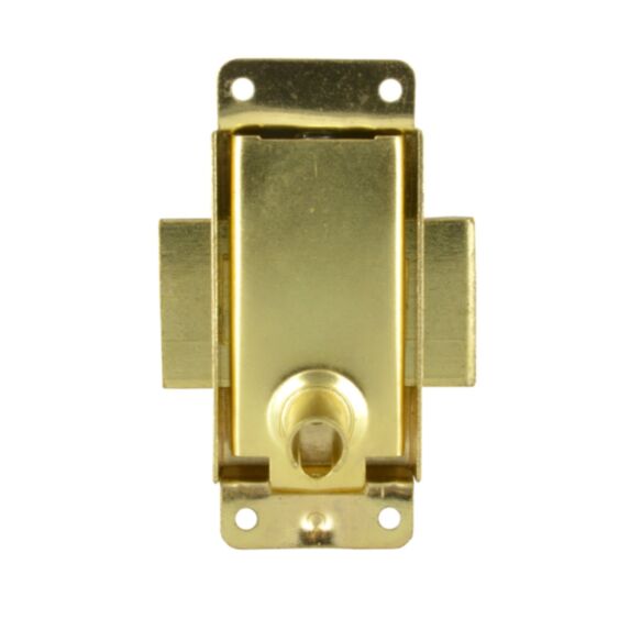 Serrure en applique droite/gauche axe 15 laitonné