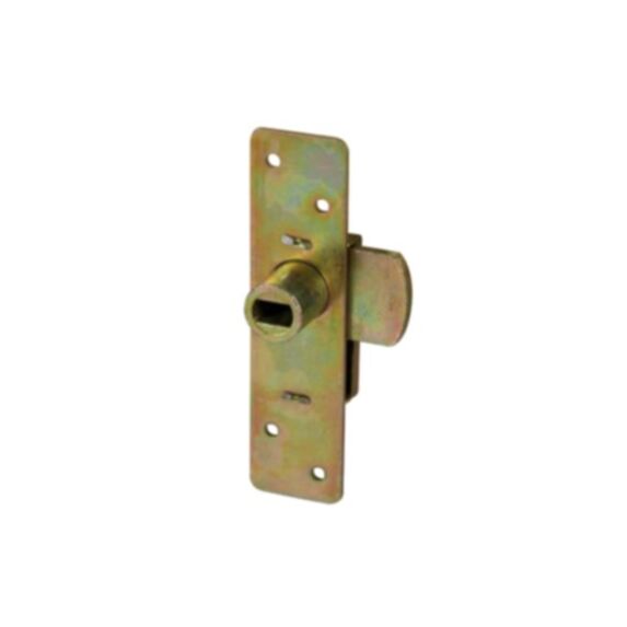 Loquet batteuse coffret GDF 100x25mm acier zingué