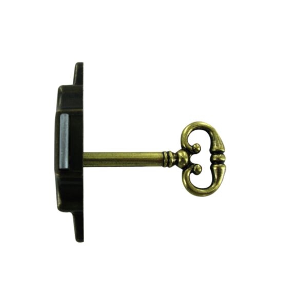 Serrure à visser en applique pour porte gauche fermeture à clé pour porte de meuble