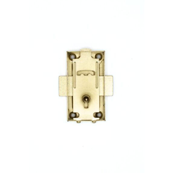 Serrure en applique axe20 droite/gauche laitonné