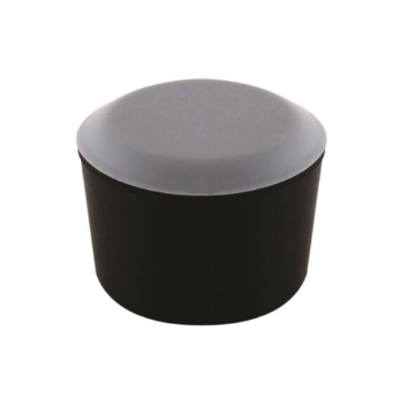 Embout rond enveloppant ptfe bleu d25 x4