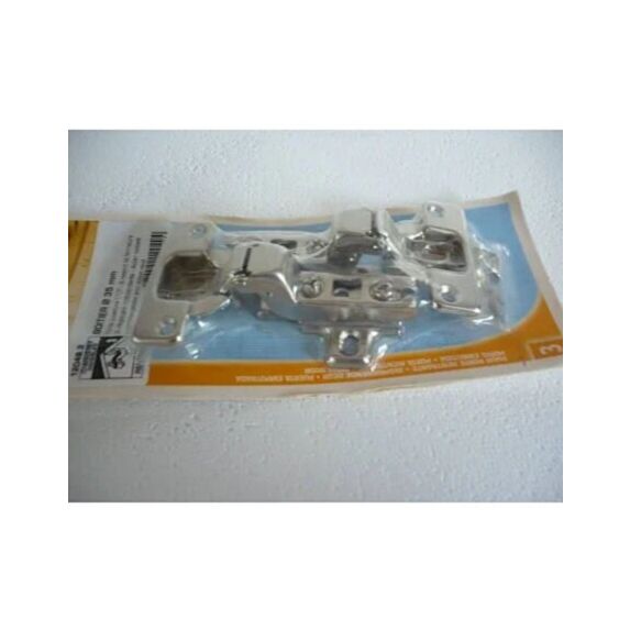 Charnière Invisible acier nickelé Ø35 Entraxe 105mm - CIME