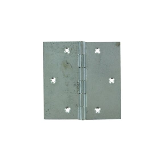 Charnière carrée renforcée double feuille pour porte à visser