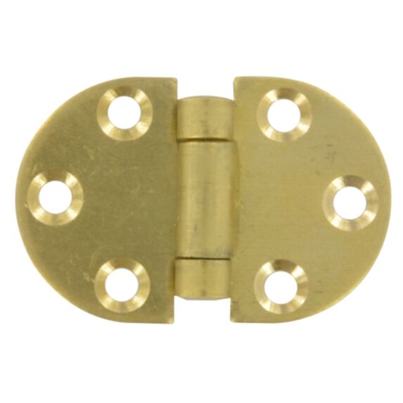 Charnière abattant 30x47mm laiton x2