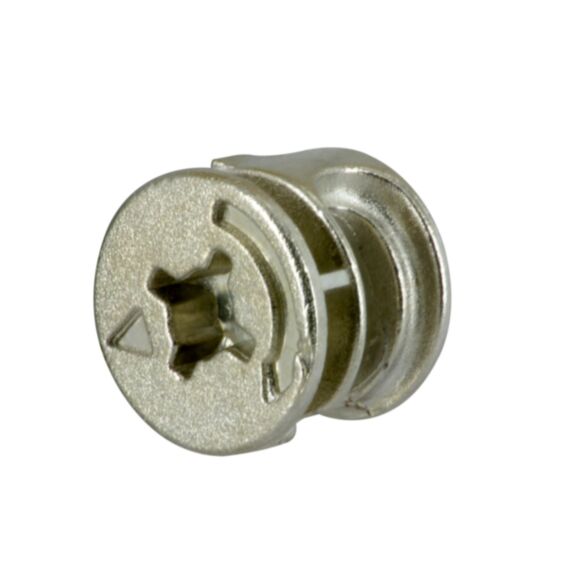 Ferrure excentrique D15mm et goujon L30mm x2