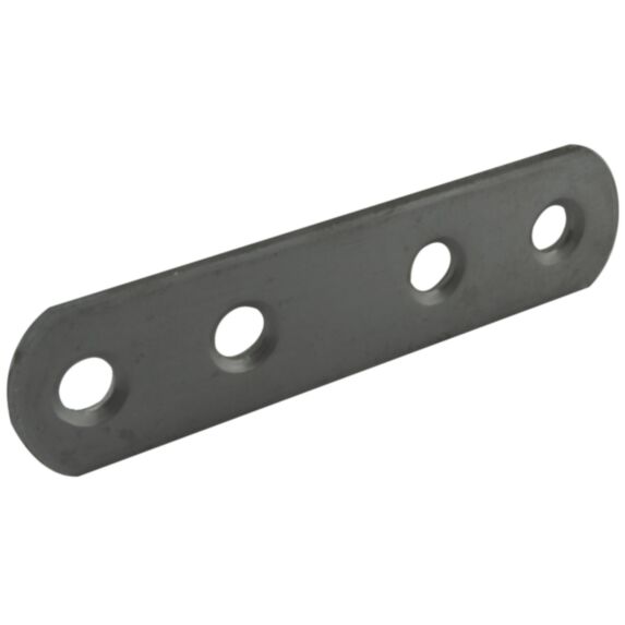 Patte d'assemblage bouts ronds L60mm acier inox x4