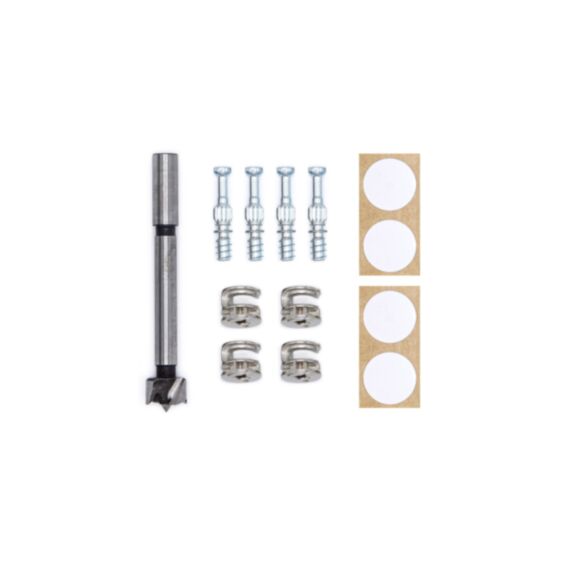Kit excentrique d'assemblage D15 mm et forêt de perçage - CIME