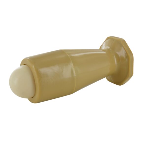 Butée de porte sur plinthe à visser Ø32 x L85 mm beige - CIME