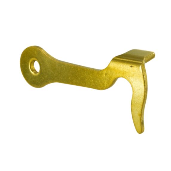 Crochet à ergot 47mm, droite et gauche, laiton x2