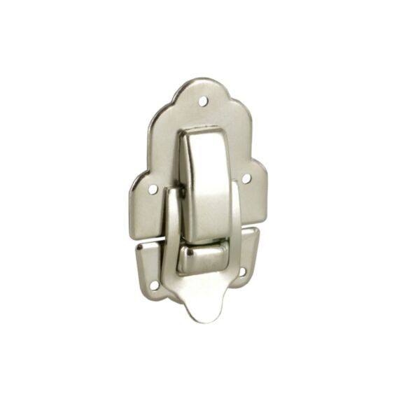 Lot de 2 fermoirs de valise / coffre à clouer H38xL35xP6mm