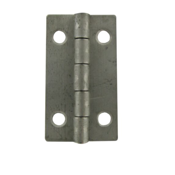 Lot de 2 charnières rectangulaires simple feuille pour porte à visser